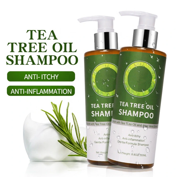 Custom Dandruff Anti-Itchy Anti-Inflammation Natural Organic Tea Tree Oil Hair Shampoo